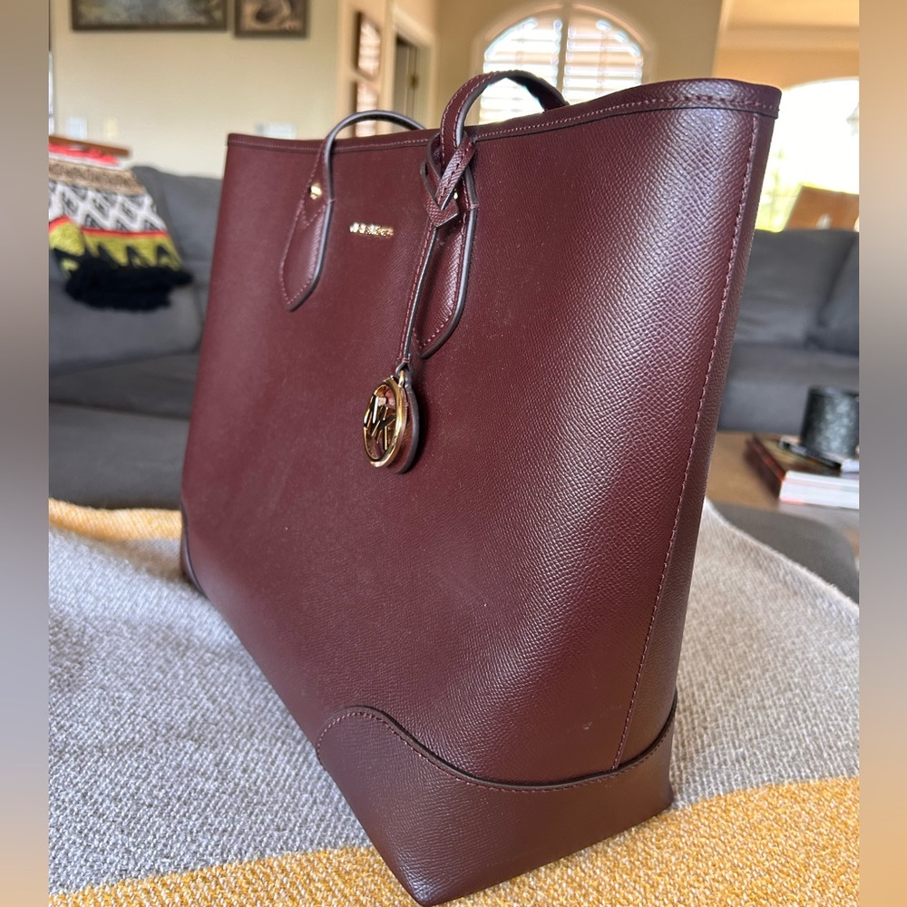 NWOT Michael Kors Burgundy Tote Bag